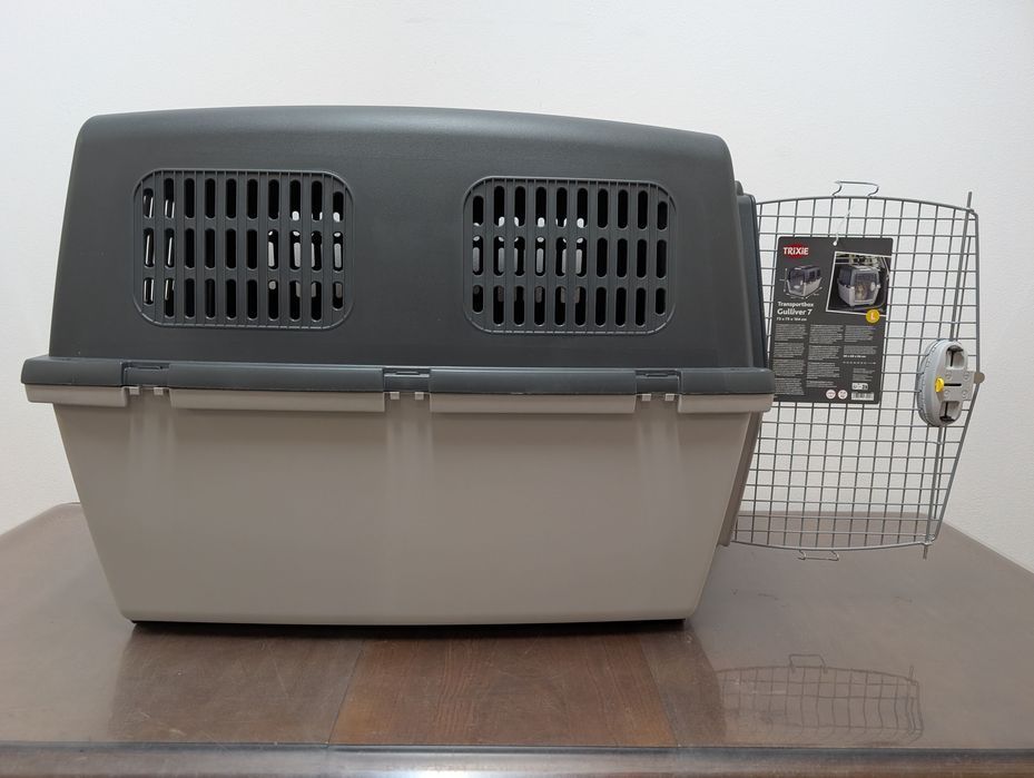 Trixie Transporter dla Psa Gulliver 7 do 50kg 104x73x75cm NAJWIĘKSZY NOWY, USZKODZONY 2097