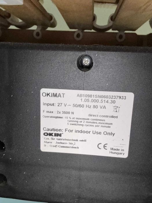 cama articulada motorizada