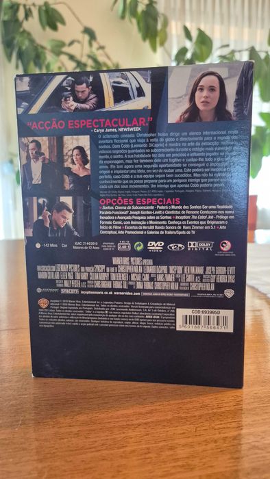 Vendo Filme de Ficção Científica "A ORIGEM" (Edição Especial 2 DVDs) !