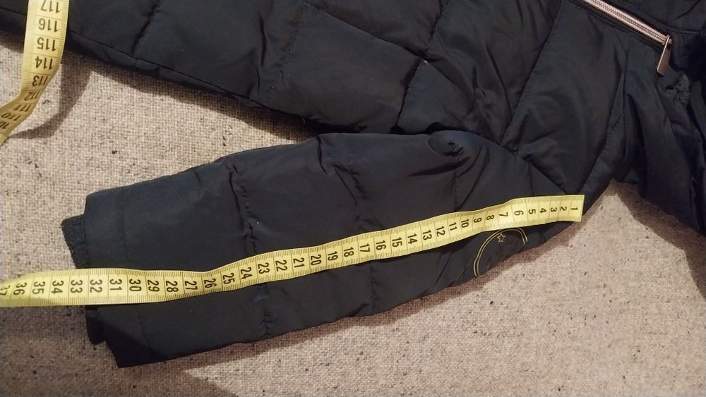 Зимова пухова куртка зріст 92