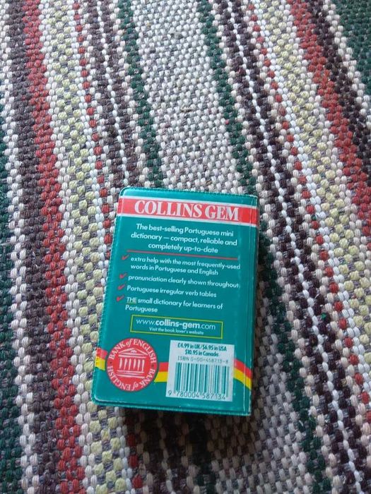 Dicionário Português-Inglês Collins Gem