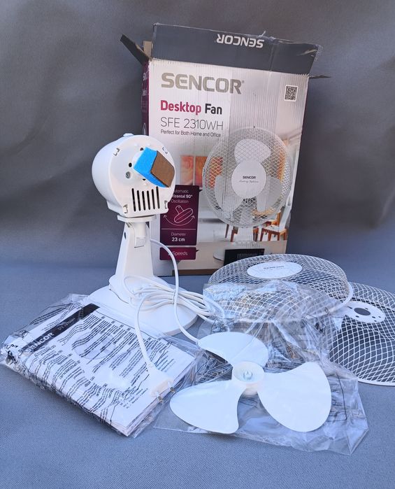 Wentylator na biurkowy, wiatrak Sencor