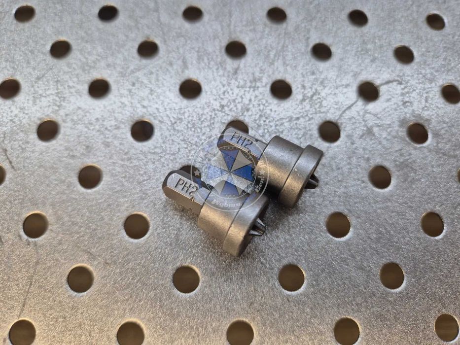 zestaw 2 szt Bit PH2 do GK z ogranicznikiem Cr-V  bit z ogranicznikiem