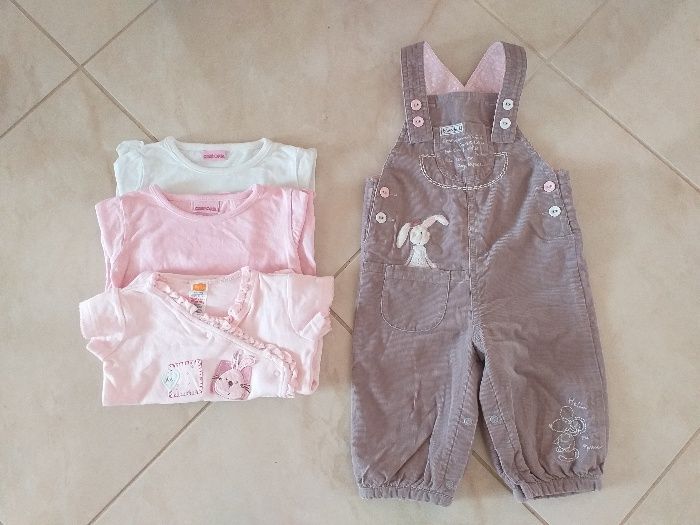 Bluzka spodenki Next komplet r 68 - 74