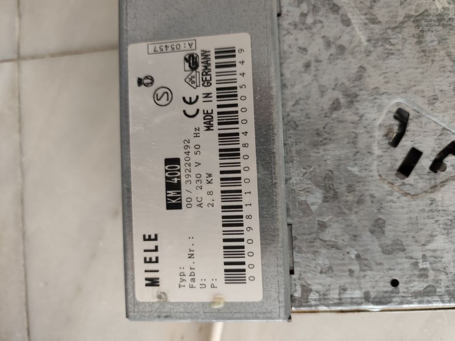 Placas cozinha Miele
