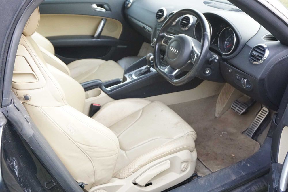 Audi TT 8J Quattro 3.2 SWAP maska zderzak LZ9Y Xenon silnik Bub Części