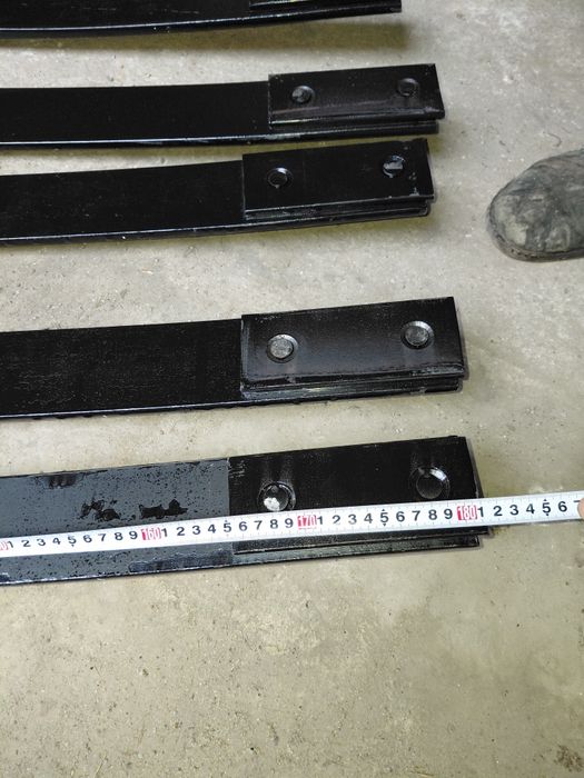 Листи ресор Зіл 4331(Зил 4331)нові.усиленні(товщ.11мм)задн.та передні