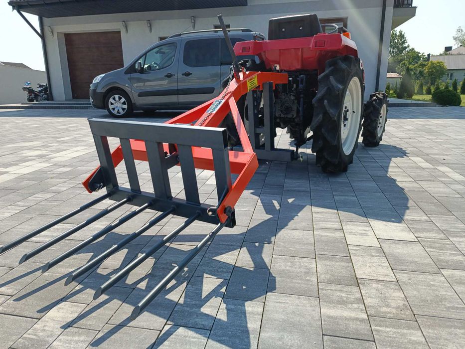 Szufla Widły Linka Ładowacz na TYł Do Mini Ciągników Dowóz