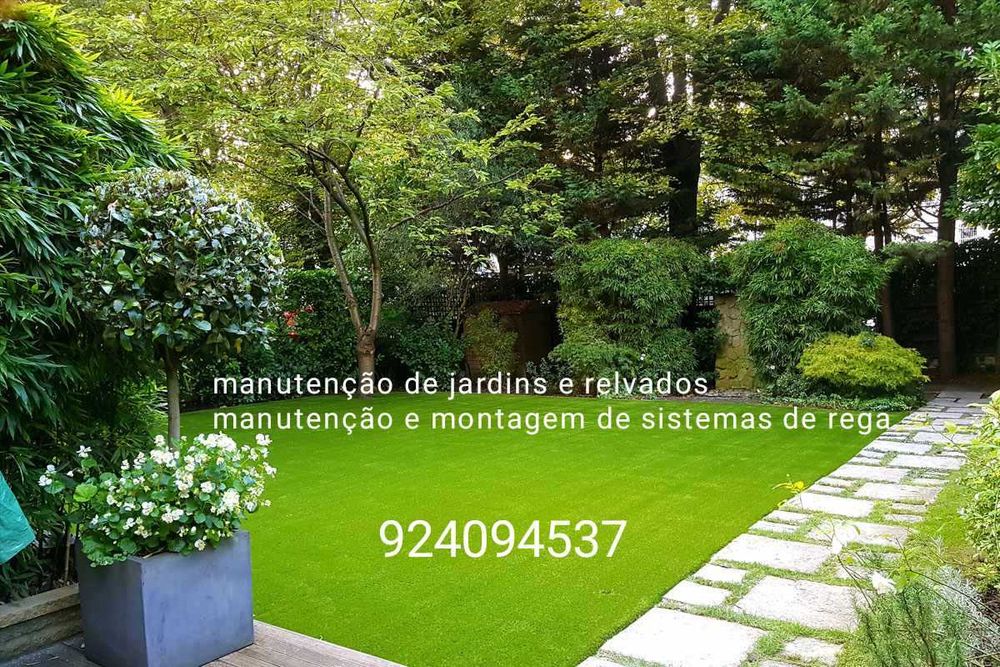 Manutenção de jardins e relvados