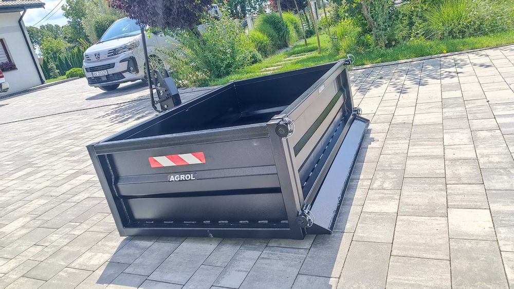 Skrzynia Transportowa z Kiprem | Solidna Stal | Polska Produkcja 165 185 210 cm