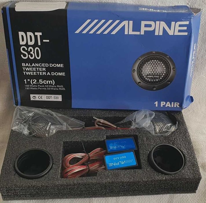 Твітери (ВЧ динаміки) Alpine DDT-S30