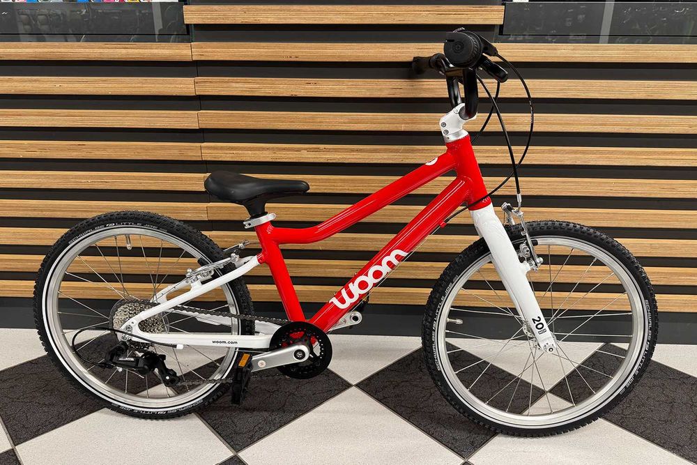 Rower dziecięcy woom 4 GO czerwony 2025 rowery woom KRAKÓW Kraków ...