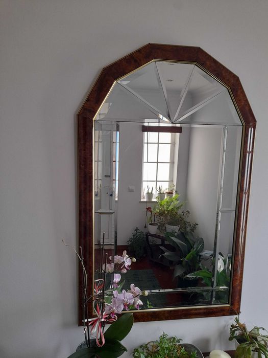 espelho de parede antigo para hall de entrada