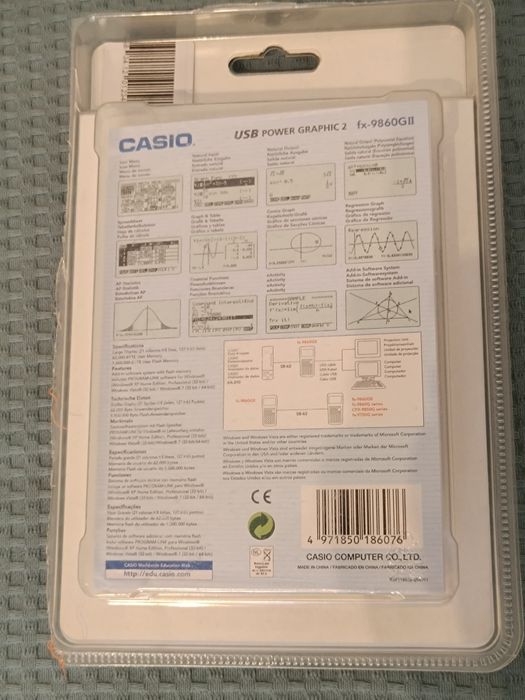 Calculadora Casio fx-9860GII