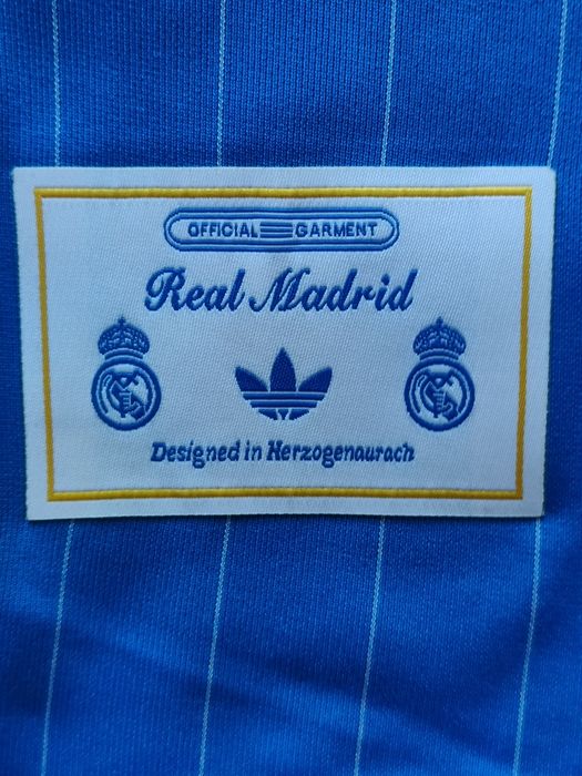 Camisola futebol adulto Real Madrid adidas Terrace Icons azul