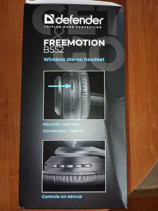 Bezprzewodowy zestaw słuchawkowy B552
