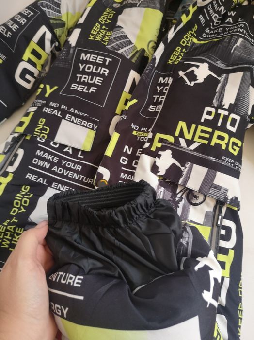 Розпродаж. Зимовий теплий мембранний комбінезон 116, 122