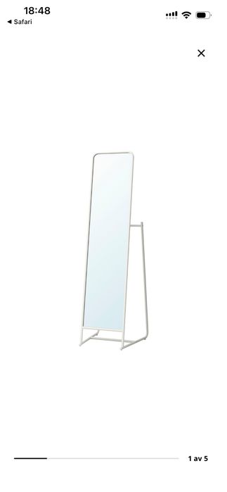 Lustro ikea knapper
