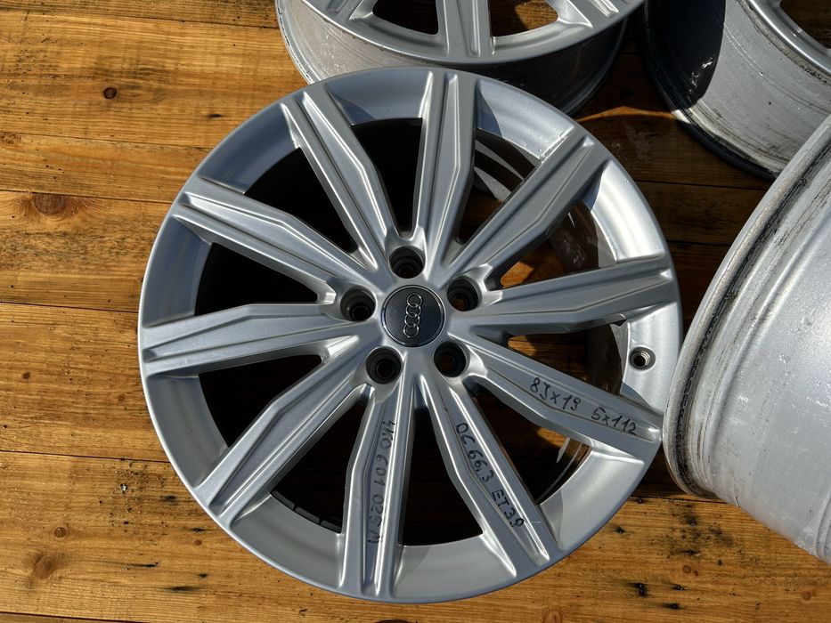 (F8) ALUFELGI 19” 5x112 AUDI 8J ET39 (A6 C6 C7 C8 A4 B8 B9 Q5) oryginał