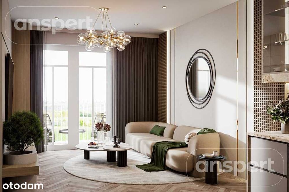 2 pokoje | 39,43 m² | Przy Parku | Nowe mieszkanie