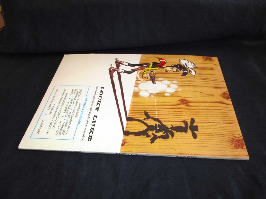 Livro BD Dalton City Lucky Luke Meribérica 1ª edição 1981
