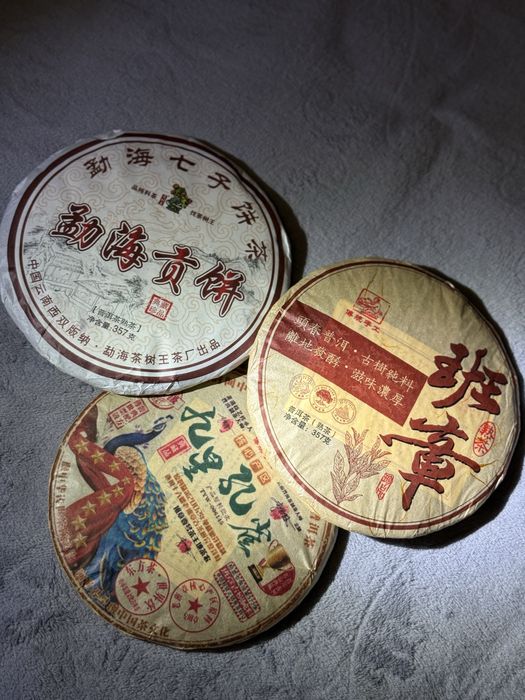 Пуєр,чай шу,шен,смола пуєра