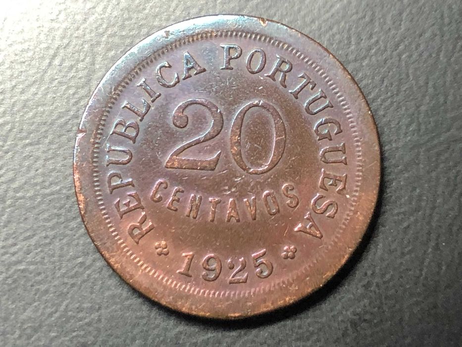 20 Centavos Bronze 1925