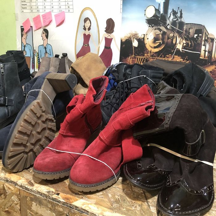 Женская обувь оптом сорта крем, секонд - хенд оптом