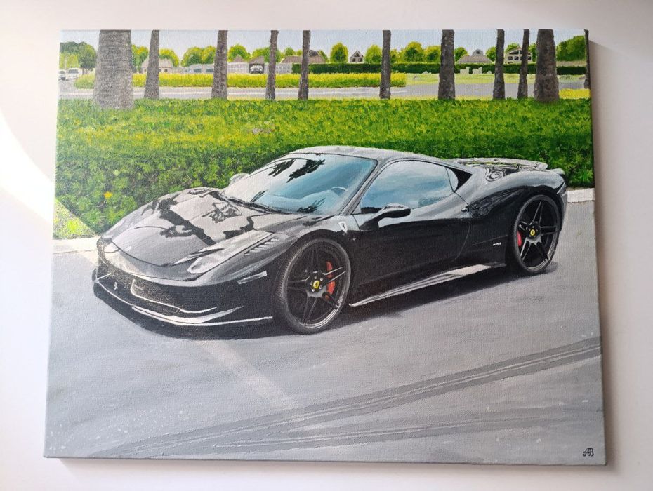 Картина Ferrari 458 Italia