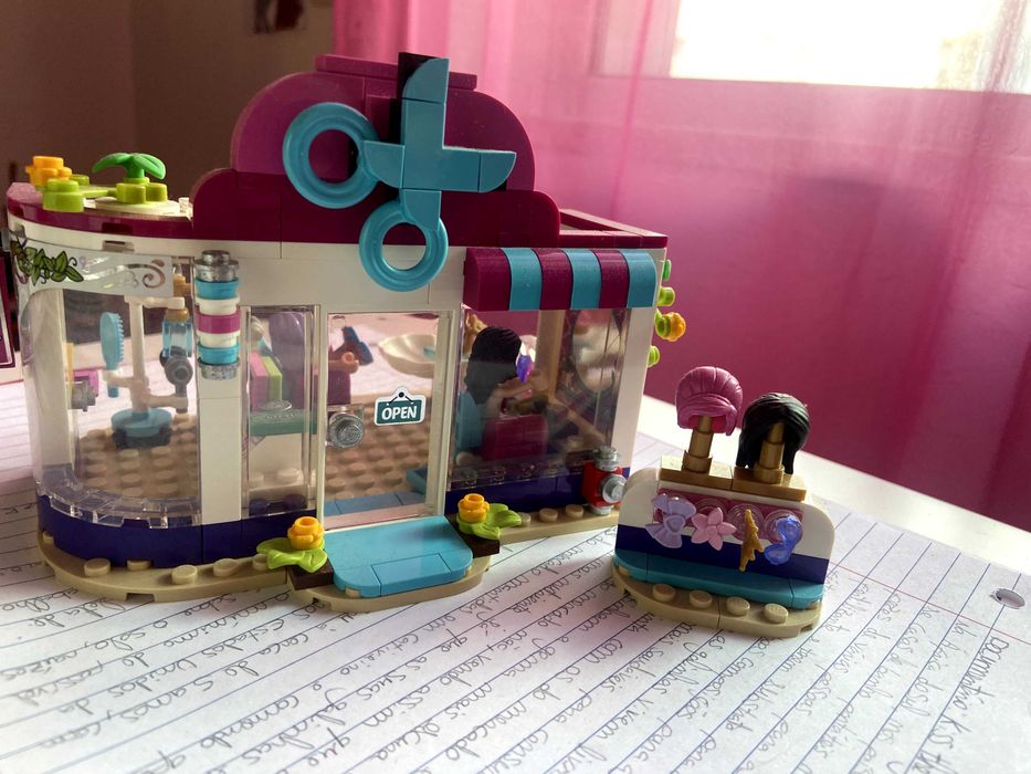lego friends cabeleireiro
