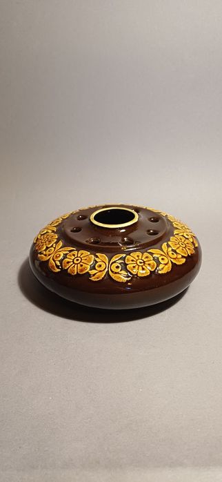 Ikebana ceramiczna prl