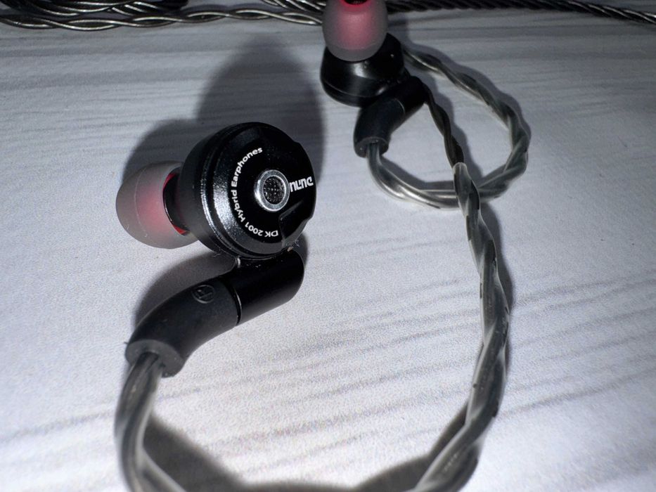 Auscultadores híbridos IEM Dunu DK-2001 Obsidian / Dunu DK2001