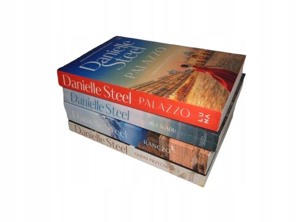 Danielle Steel x4: Palazzo, Bez śladu, Ranczo, Godni przeciwnicy