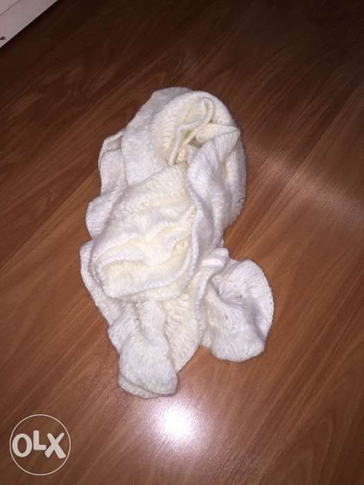 Cachecol branco64365344696066120