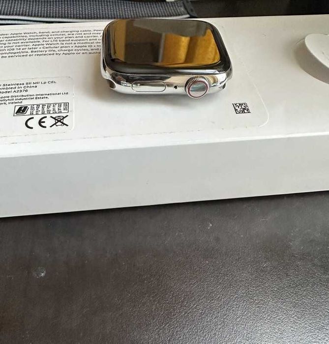 Apple Watch Series 6 GPS + LTE Stainless Steel 44mm комплект