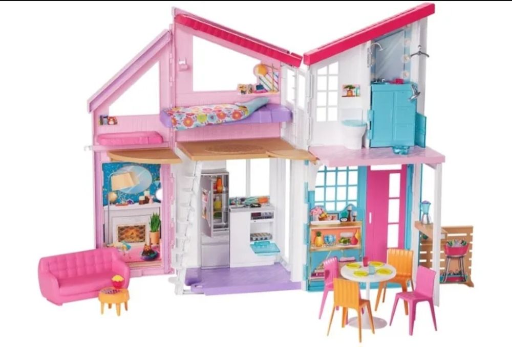 Domek Barbie Malibu house składany komplet