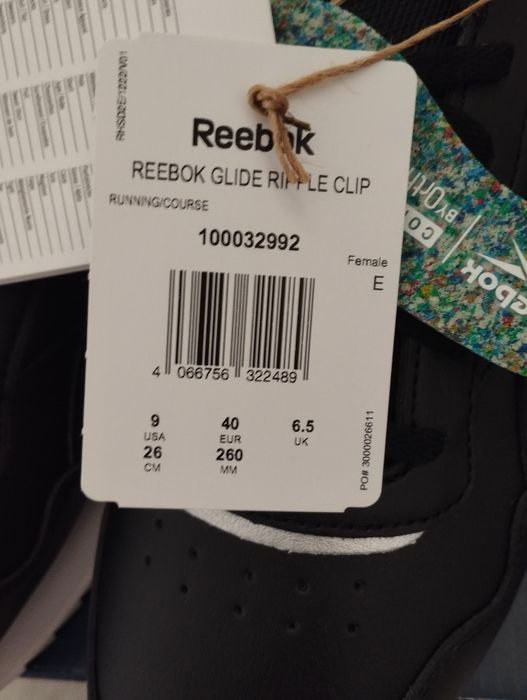 Sneakersy damskie Reebok glide 40
