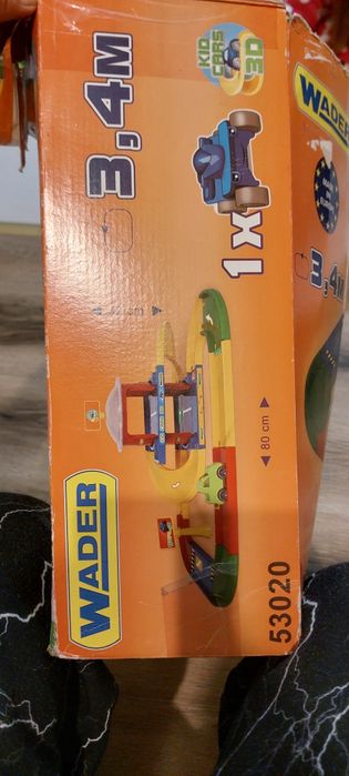 Іграшки,  трек, гараж "вадер"  "WADER"