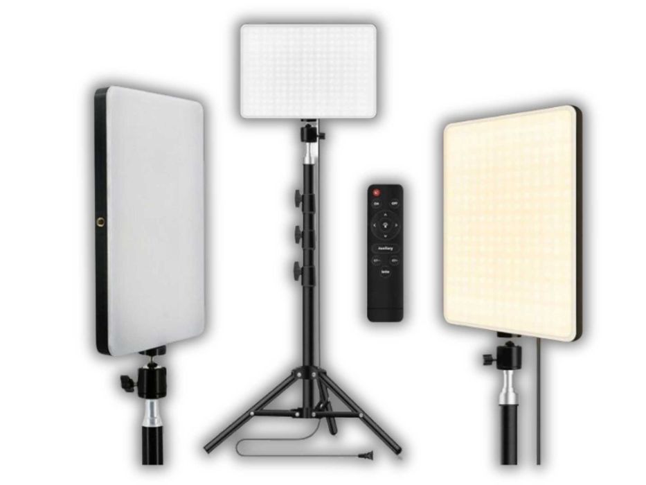Lampa Studyjna Fotograficzna Do Zdjęć 42W Statyw 200cm - WYPRZEDAŻ