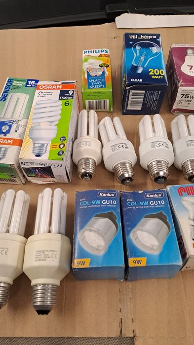 Żarówki energooszcedne i inne