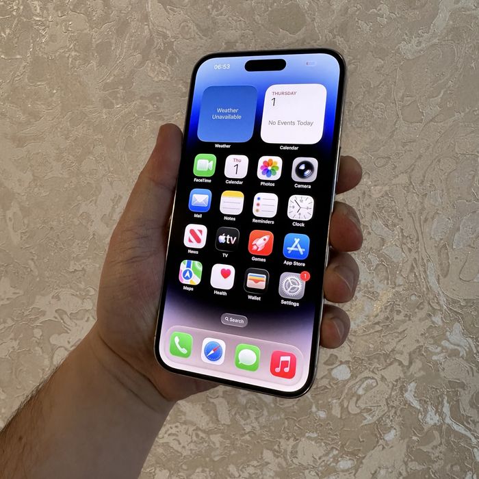 iPhone 14 Pro Max 128GB Silver Как новый