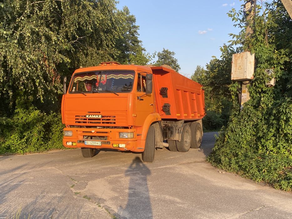 Оренда самосвала КамаЗ