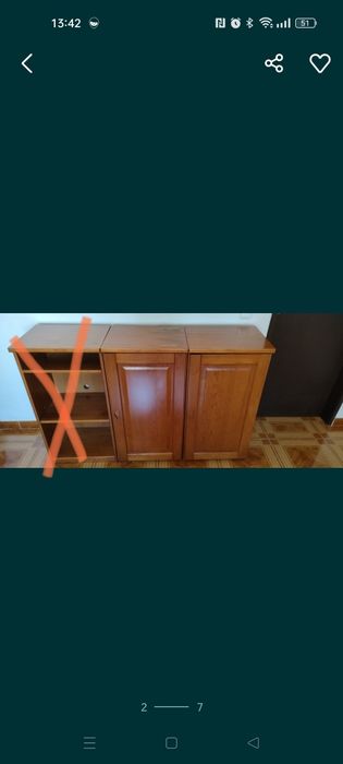 Mobília / móveis de sala, quarto, hall, corredor em pinho mel