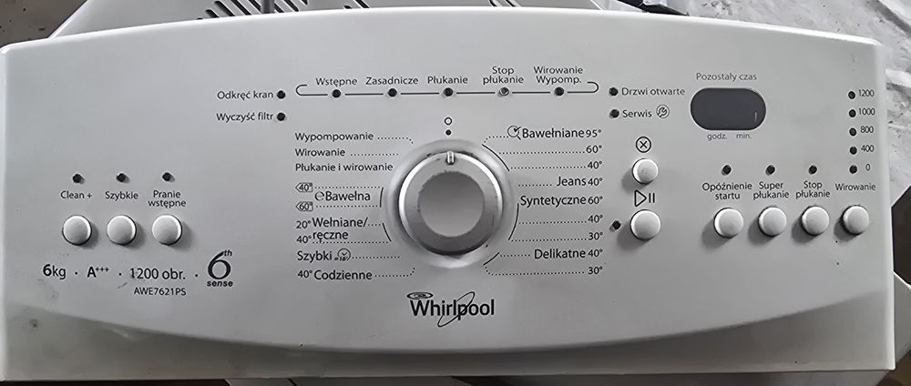 Programator pralki Whirpool