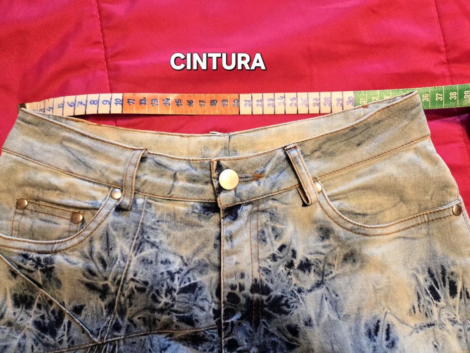 Conjunto vintage casaco e calças