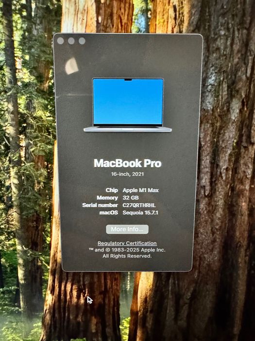 MacBook Pro 16” 32gb