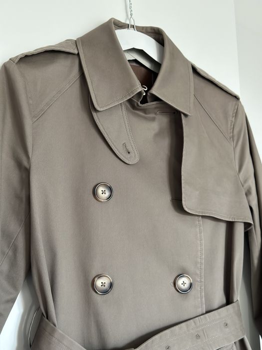 Тренч massimo dutti S капучіно