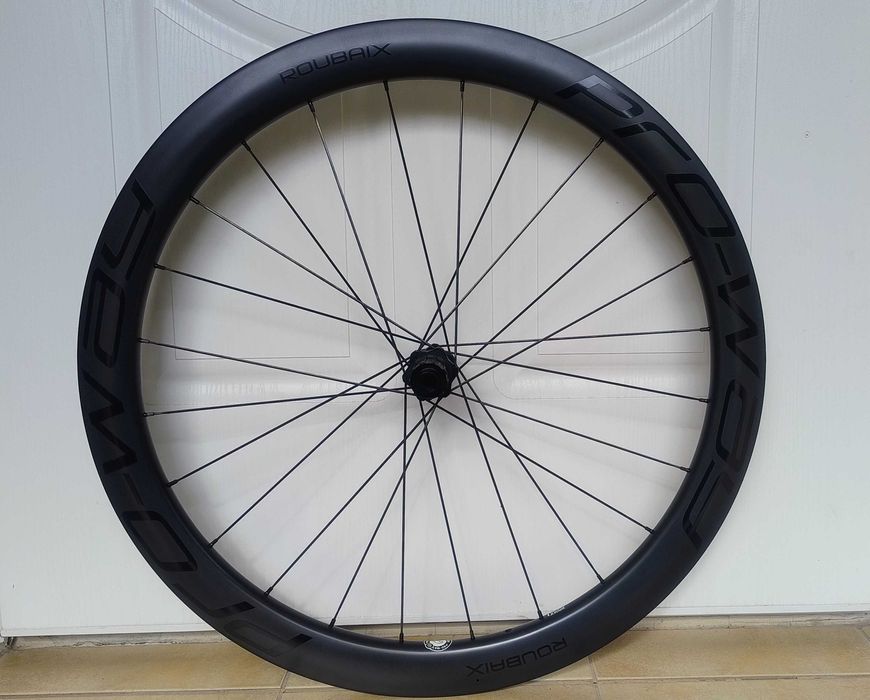 Koła karbonowe PRO-WAY Roubaix Black 50mm Disc Tubeless DT 350
