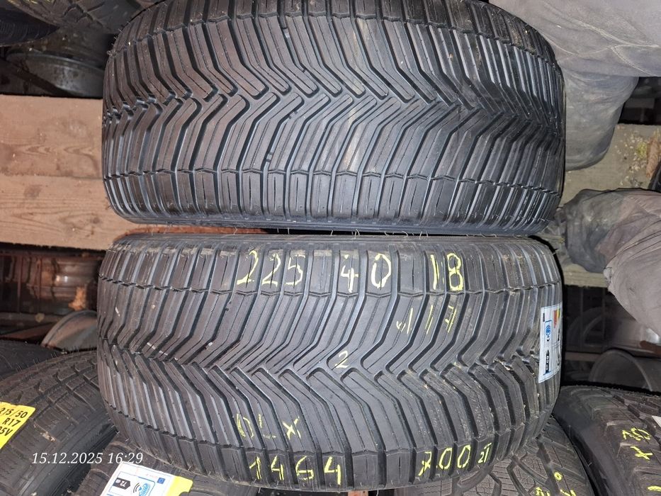Sprzedam 2 opony wielosezonowe Michelin Crossclimate +