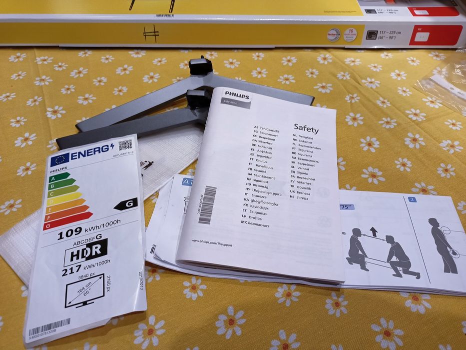 Telewizor PHILIPS 65PUS8517 65" LED 4K Android TV Ambilight x3